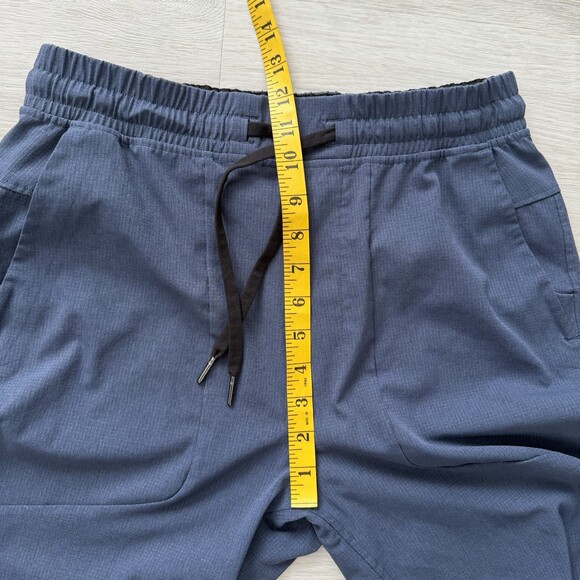 Lululemon LICENSE TO TRAIN Jogger Pants BLUE Men’s Size Medium EXCELLENT - Picture 7 of 12